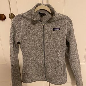 Patagonia gray zip up. Size Small.